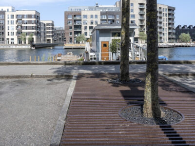Dock-line Træhulsrist i støbejern