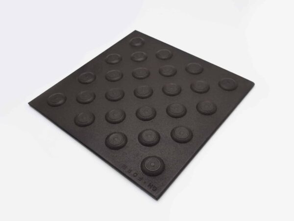 Clinker with knob elements