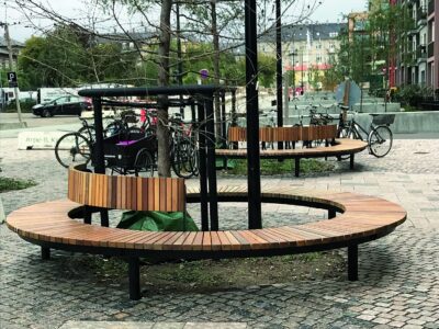 Platea Round Bench