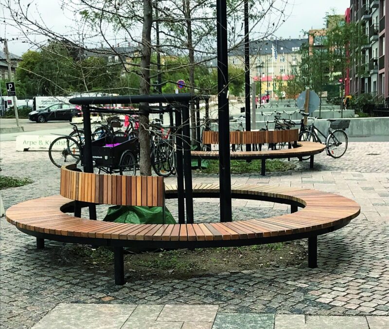 Platea Round Bench