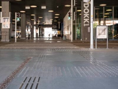 Moderne bymiljø ved DOKK1