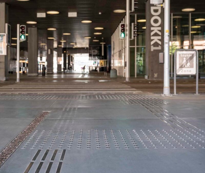 Moderne bymiljø ved DOKK1