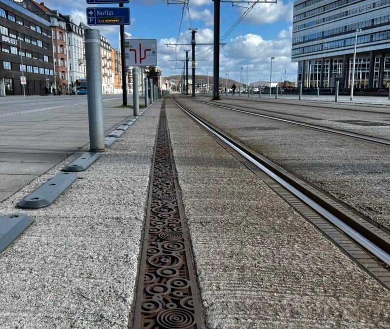 Spor og vejskilt i København